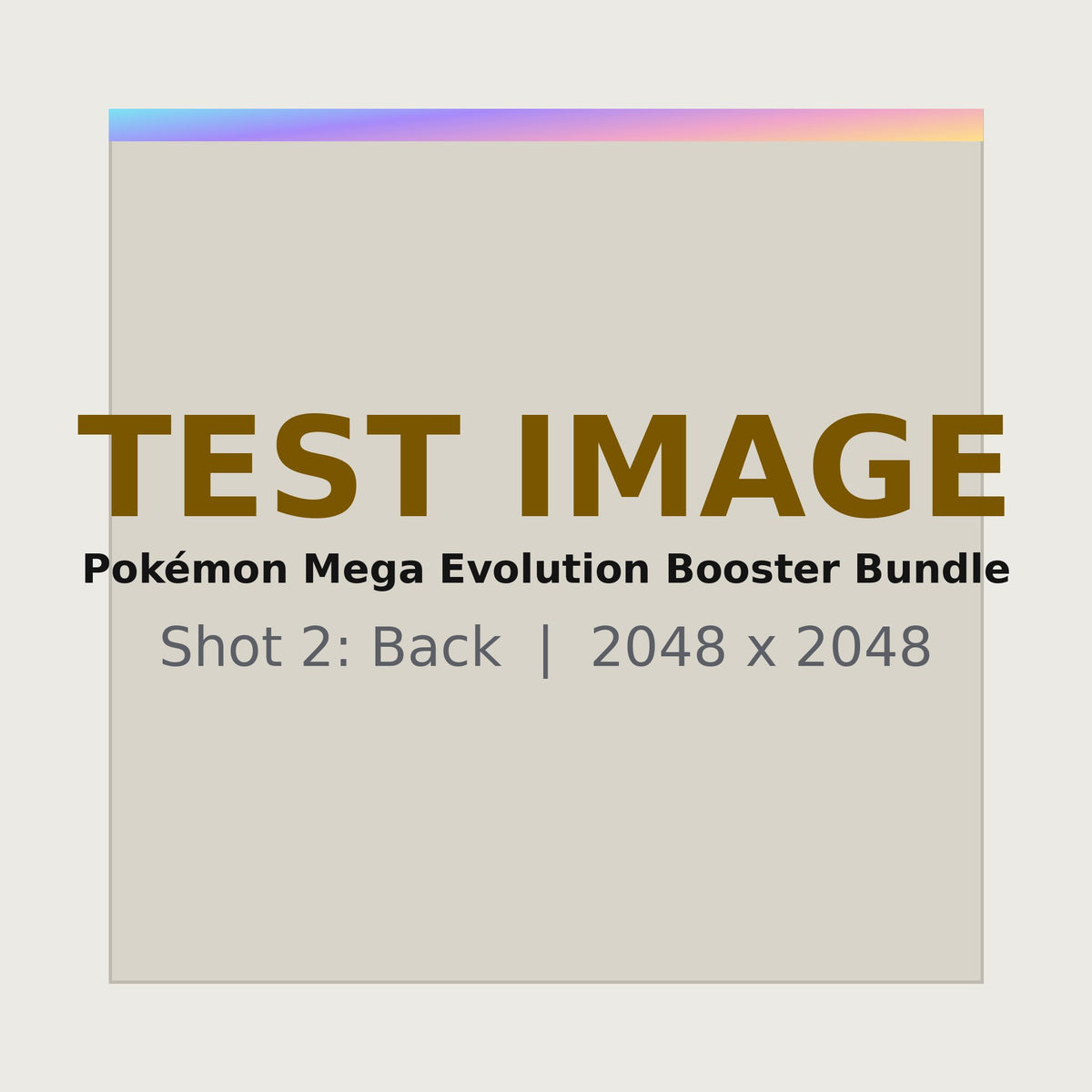 Pokémon Mega Evolution Booster Bundle - back